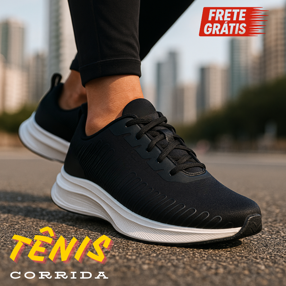 Tênis Feminino Esportivo Confortável Para Corrid