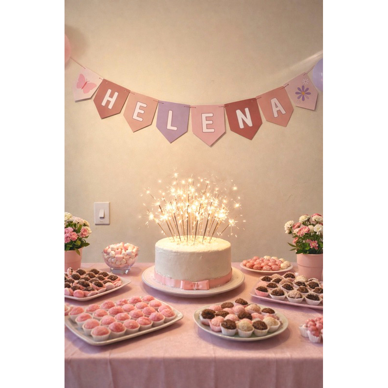 Bandeirola Personalizada Jardim Encantado – 