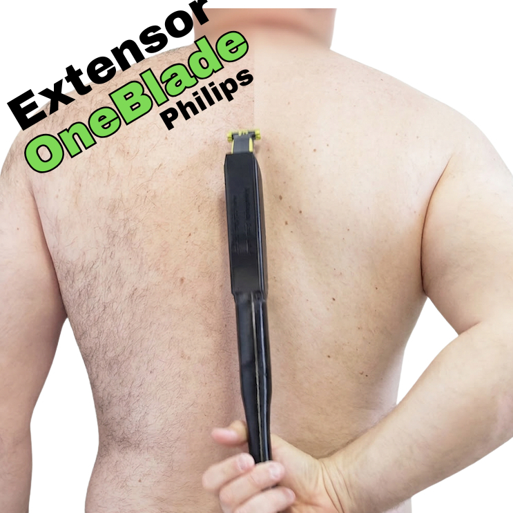 Extensor Philips OneBlade Costas Alcança Áreas D