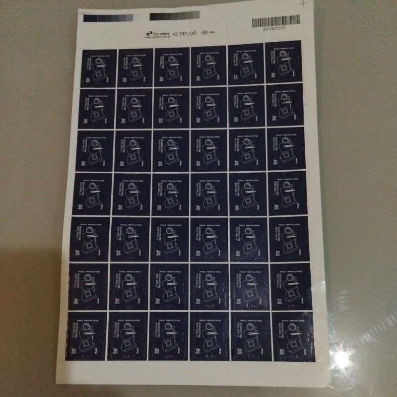 30 selos de de primeiro porte para cartas