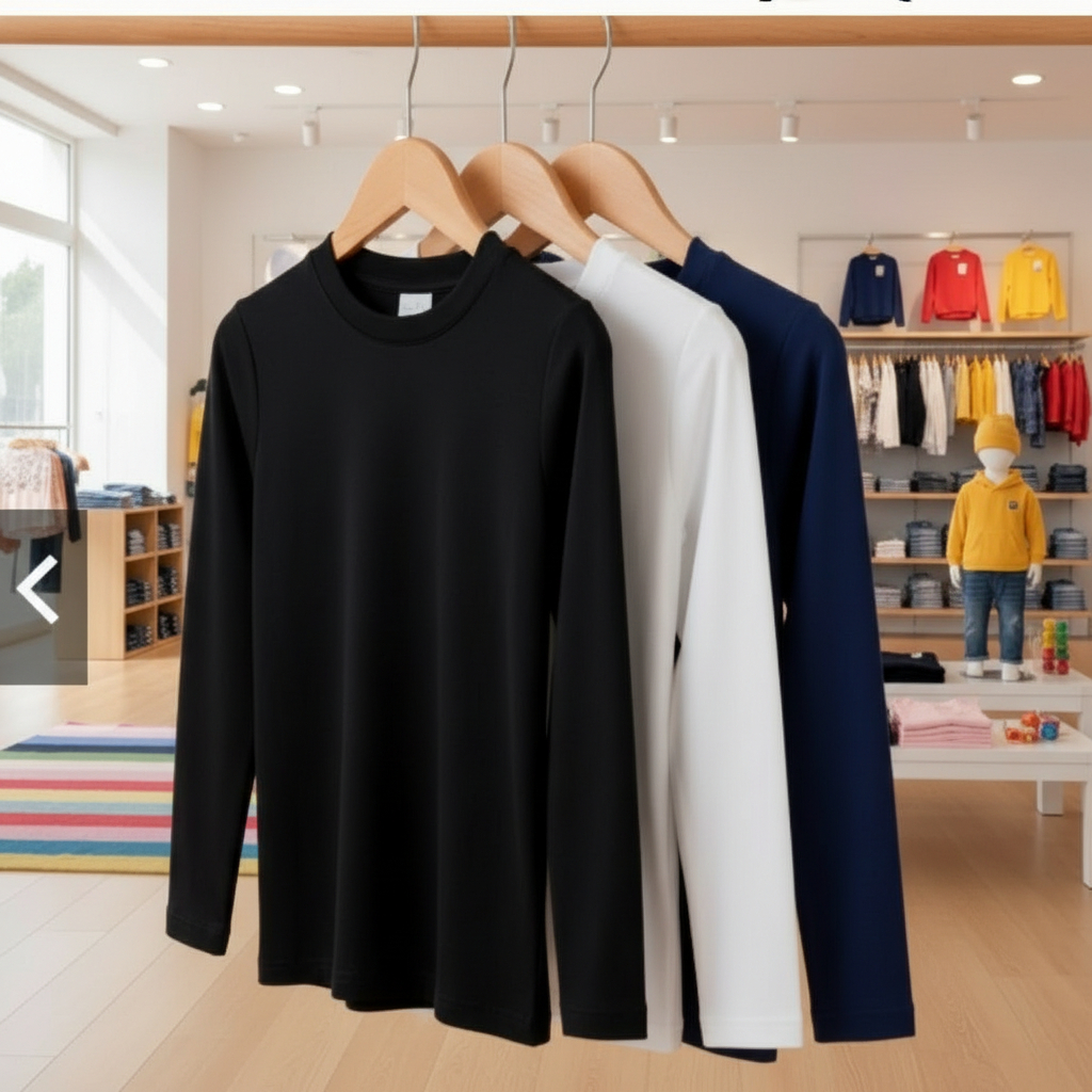 Kit de Blusas Camisetas Térmicas Peluciadas Segun