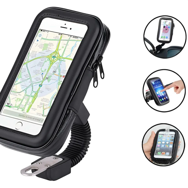 Bolsa À Prova Dágua De Motocicleta Retrovisor Su