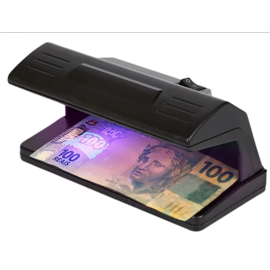 Identificador Detector de Nota Falsa Dinheiro Cheq