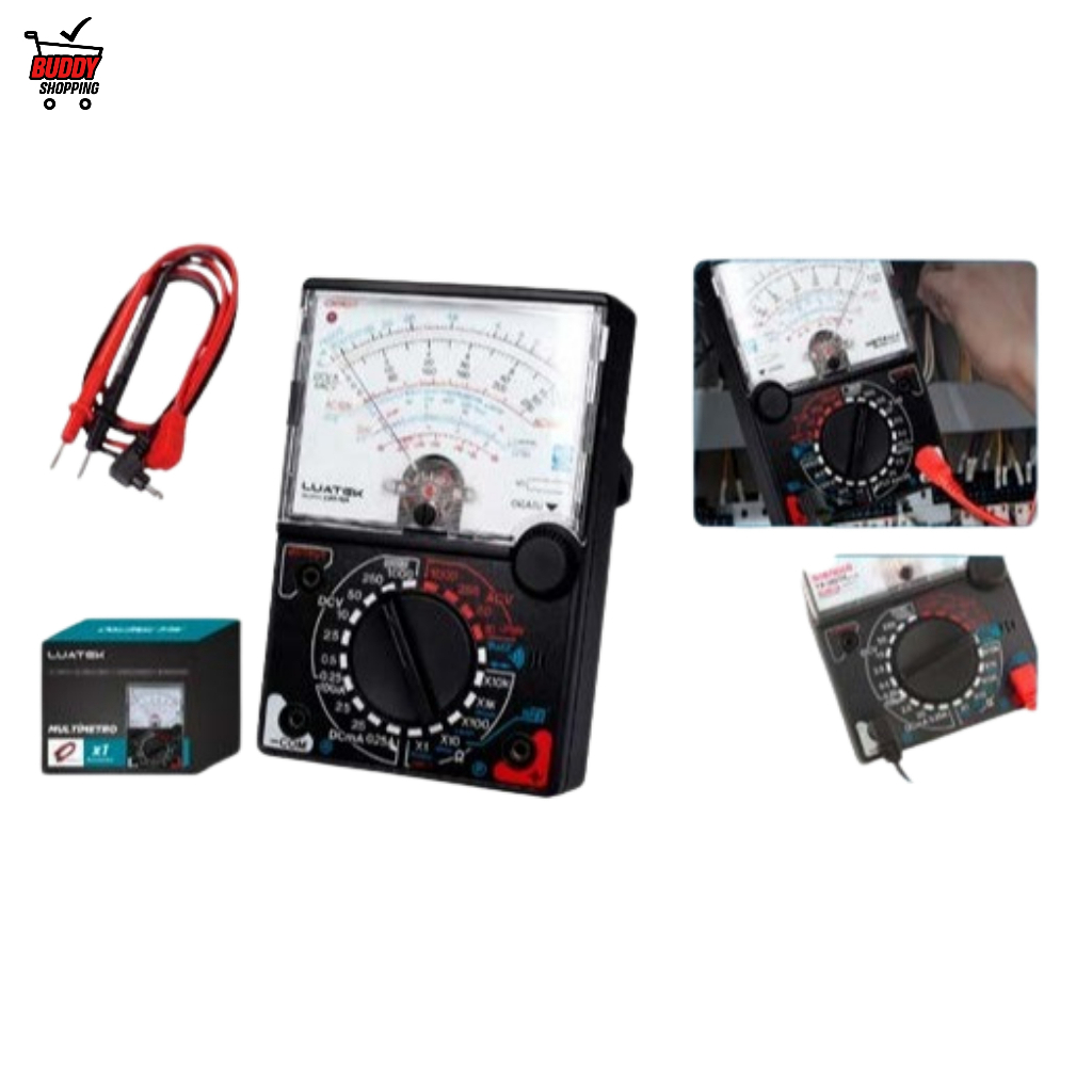 Multímetro Analógico Profissional Portátil R