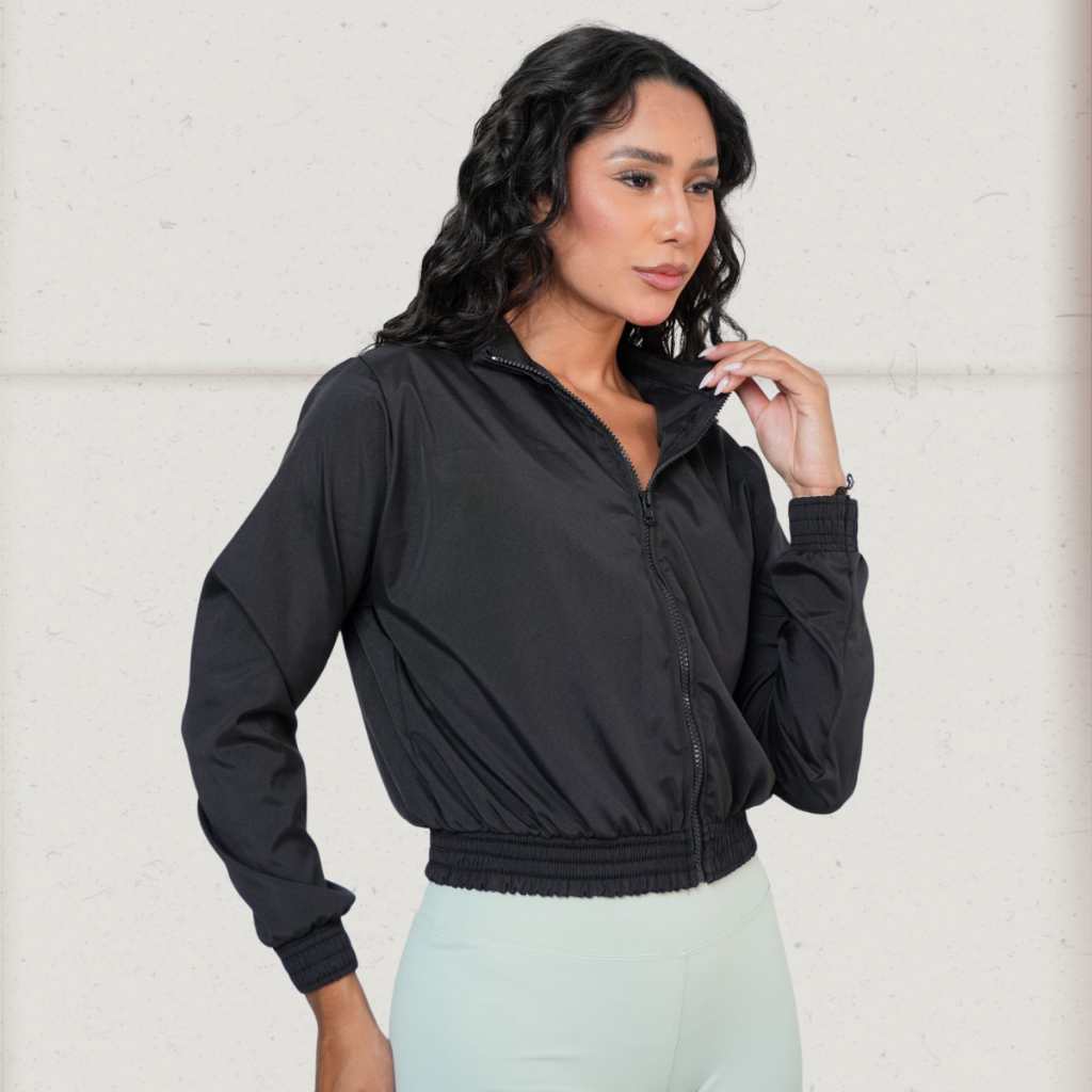 Jaqueta Treino Corta Vento Fitnes Treino