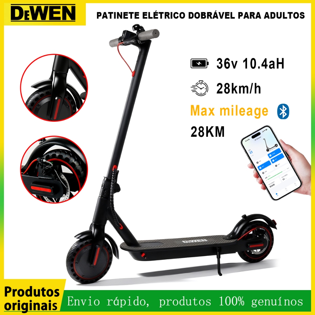 Patinete Elétrico Adulto Motorizado, 8.5 Tires, 3