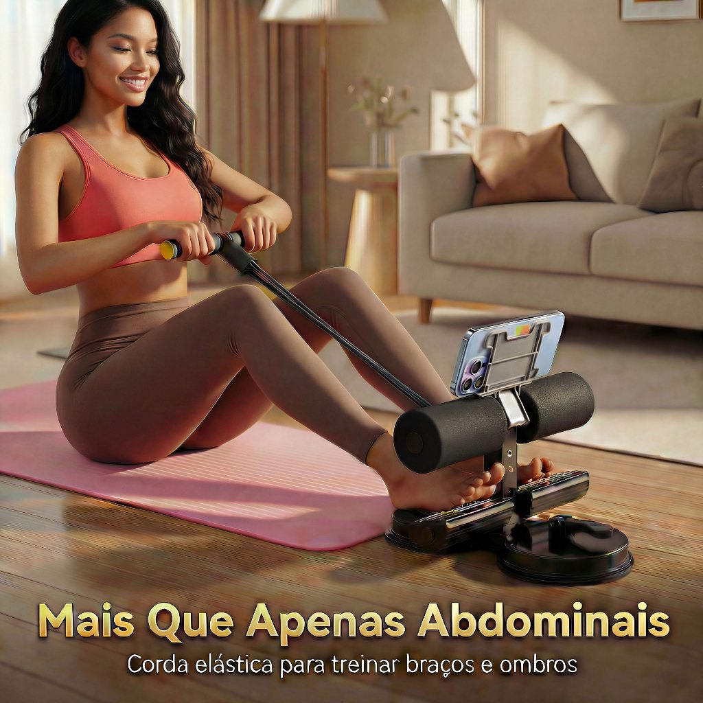 Auxiliar de Abdominais, Treino Auxiliar para Abdom