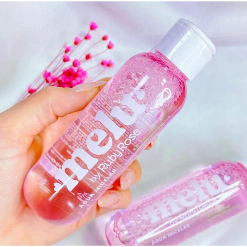 Água Micelar Ruby Rose Melu 100ml  Remove Maquiag