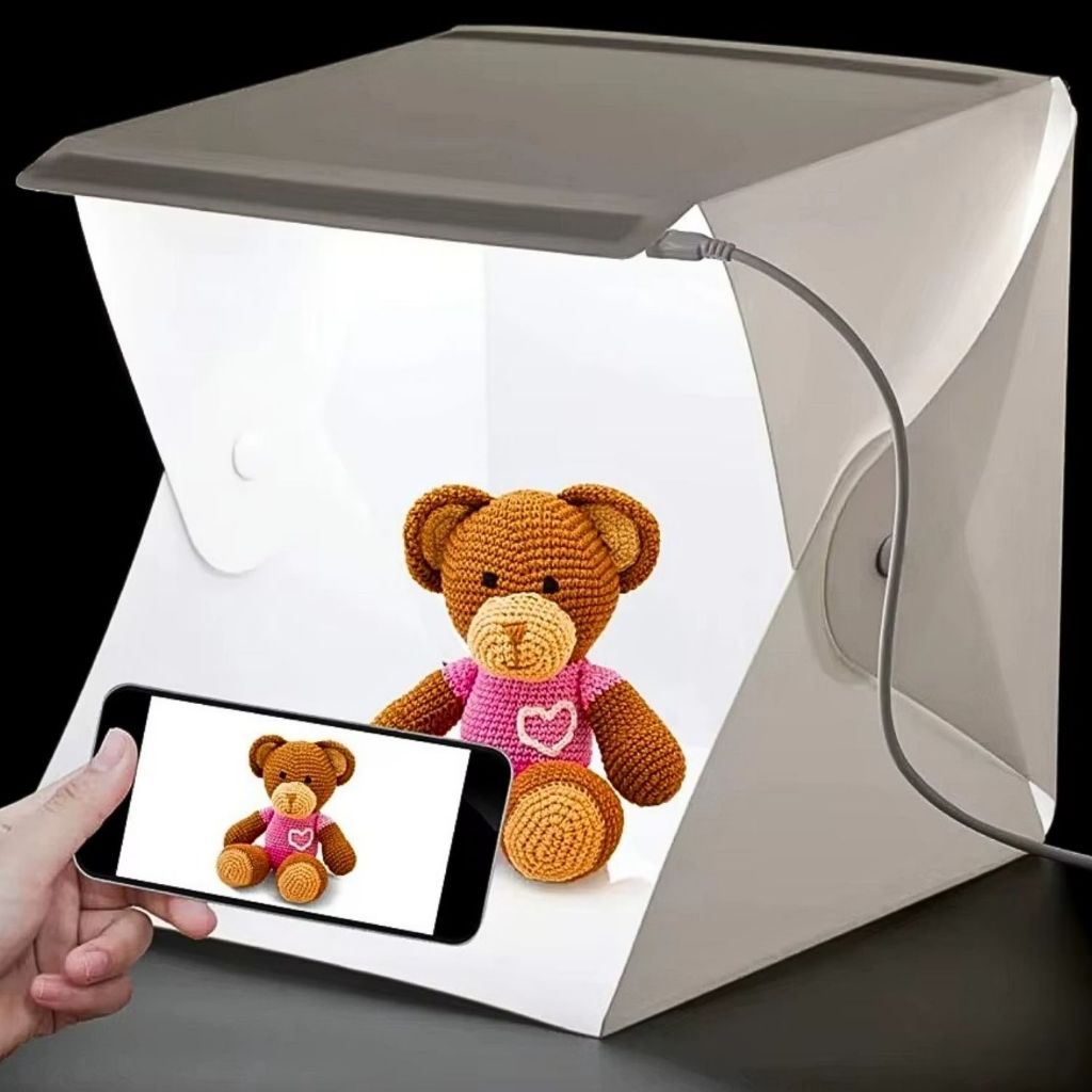 Mini Estudio Fotográfico Com Luz Led Photo Studio