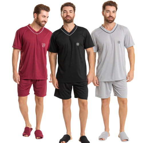 Pijama Masculino Verão Malha Premium | Conjunto F
