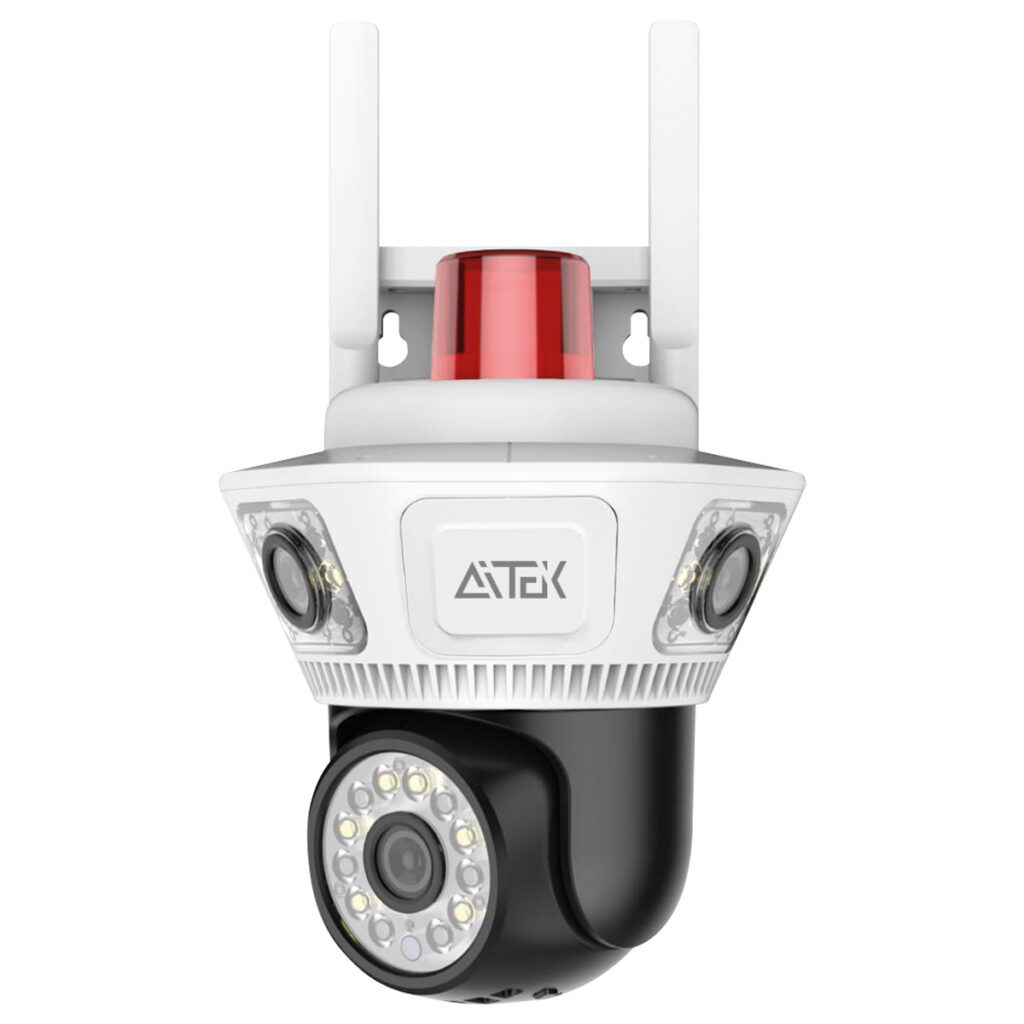 Câmera IP PTZ Externa Wi-Fi Full HD 2 MP com Lent