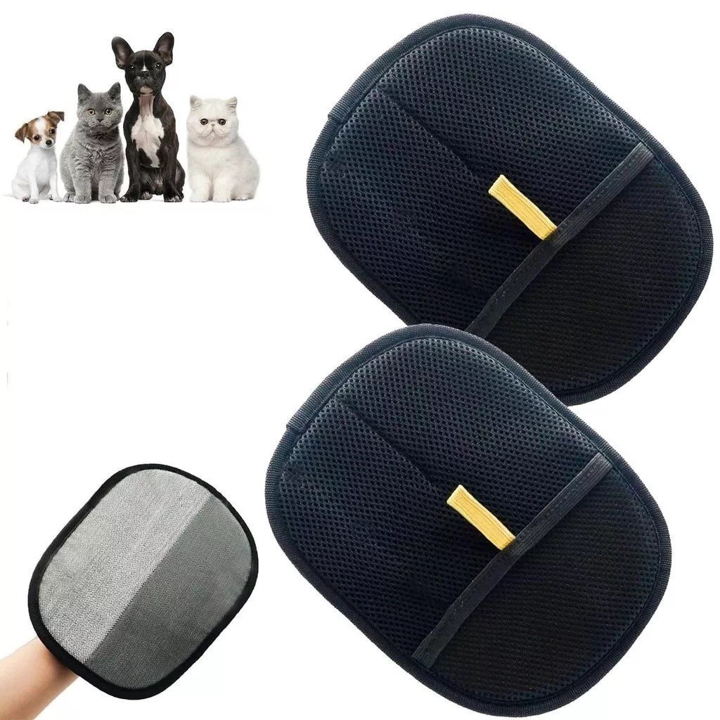 Luvas para Remoção de Pêlos de Animais de Estim