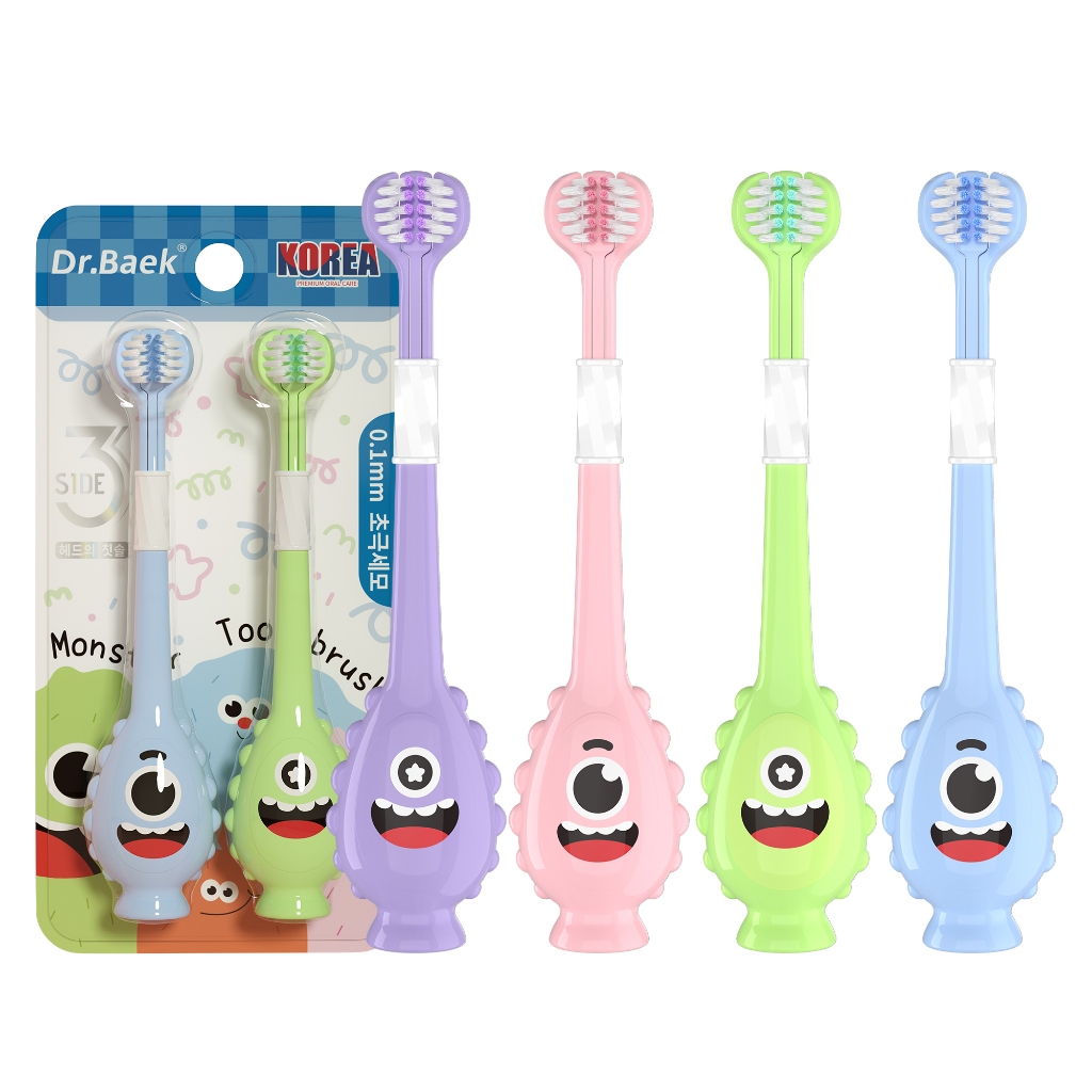 Dr.Baek Escova Dental Infantil U-Shape 3 Lados Lim