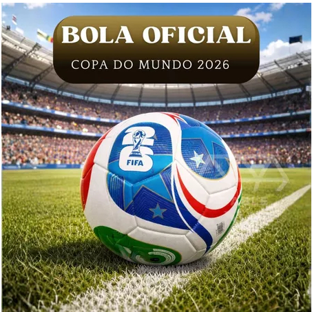 Bola De Futebol Copa Do Mundo 2026 Tamanho N. 5 E 