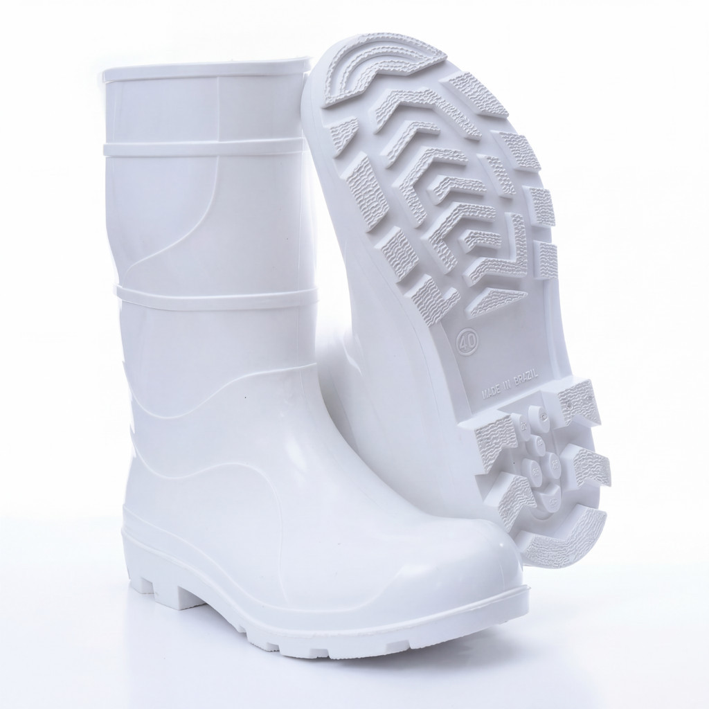 Bota Galocha PVC Impermeável Chuva Antiderrapante