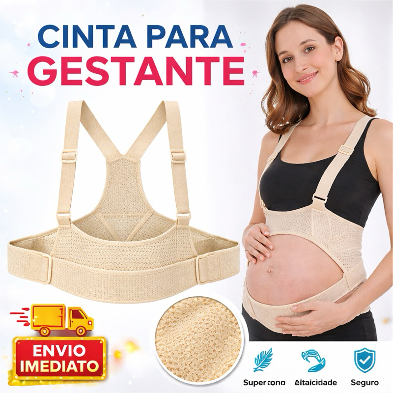 Cinta Apoio de Barriga Maternidade Para Gravida Ge