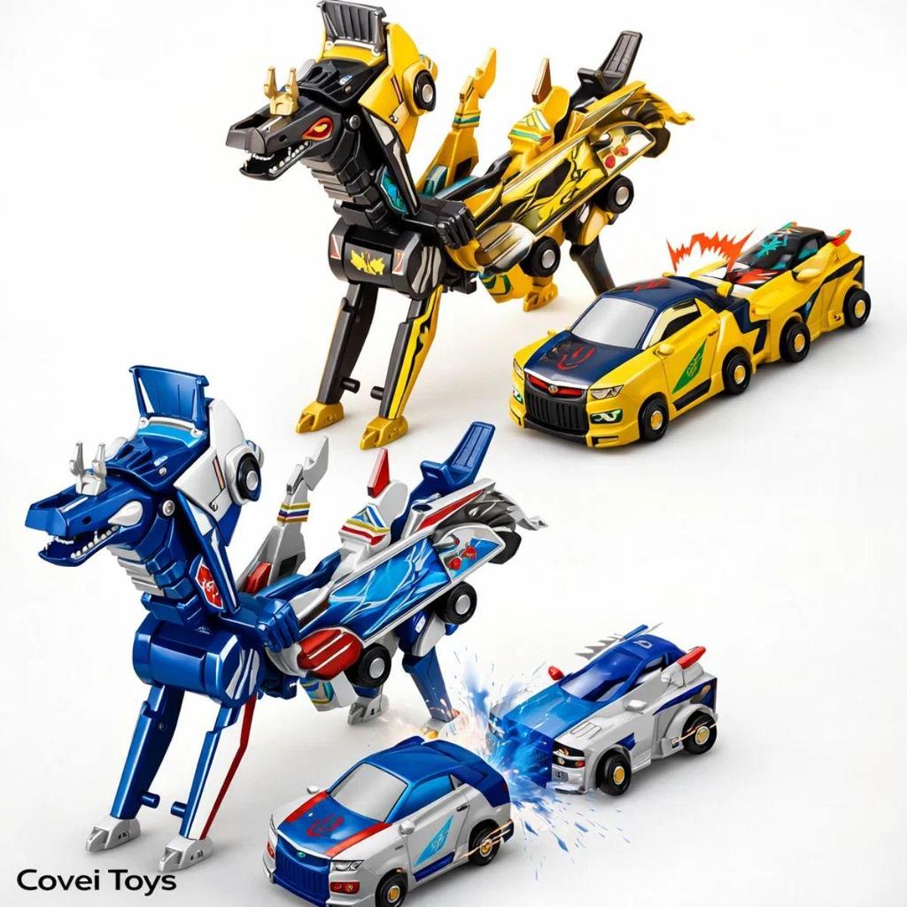 Carrinho De Dinossauro Magnético 2 Em 1 Presente 