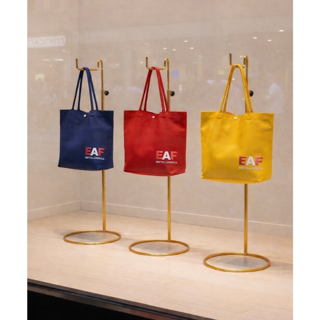 Suporte bolsa Expositor de Balcão com regulagem d