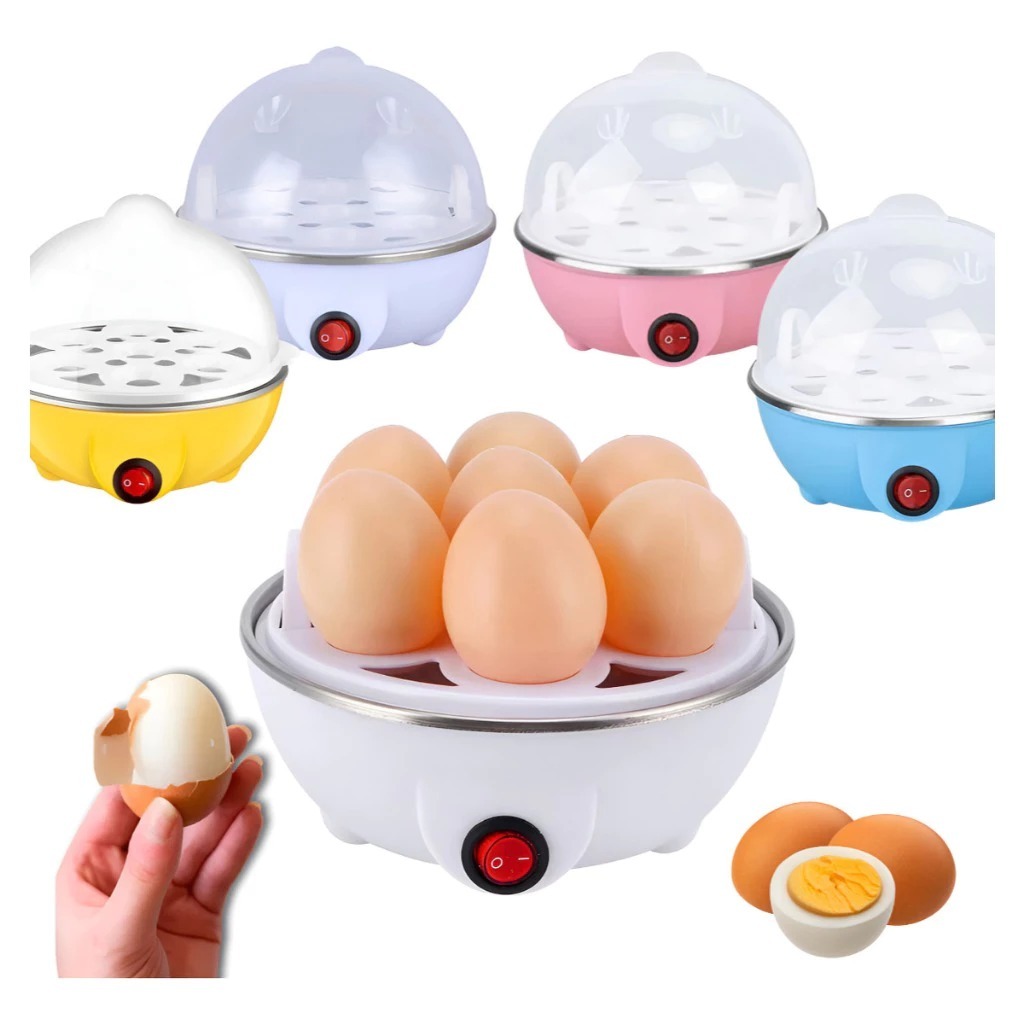 Cozedor de Ovos Elétrico Portátil Cozinha à Vap