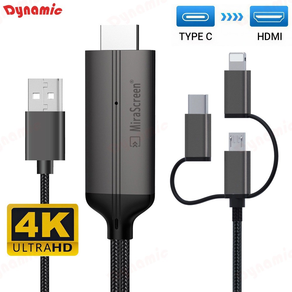 LD39 HDMI USB C Adaptador 4k 2 Em 1 Conversor Para