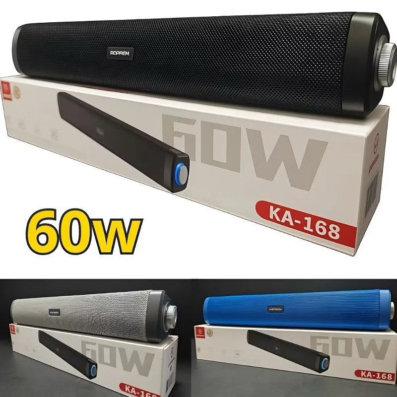 Caixa de Som Potente Soundbar 60w USB Para PC Note