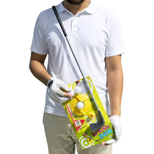 Kit Completo De Jogo Mini Golfe Infantil De Brinqu