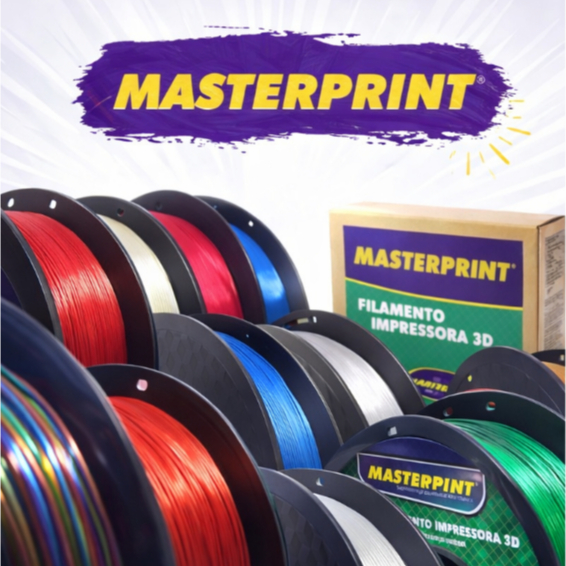 Filamento 3D MasterPrint Premium 1Kg 1,75mm Alta Q