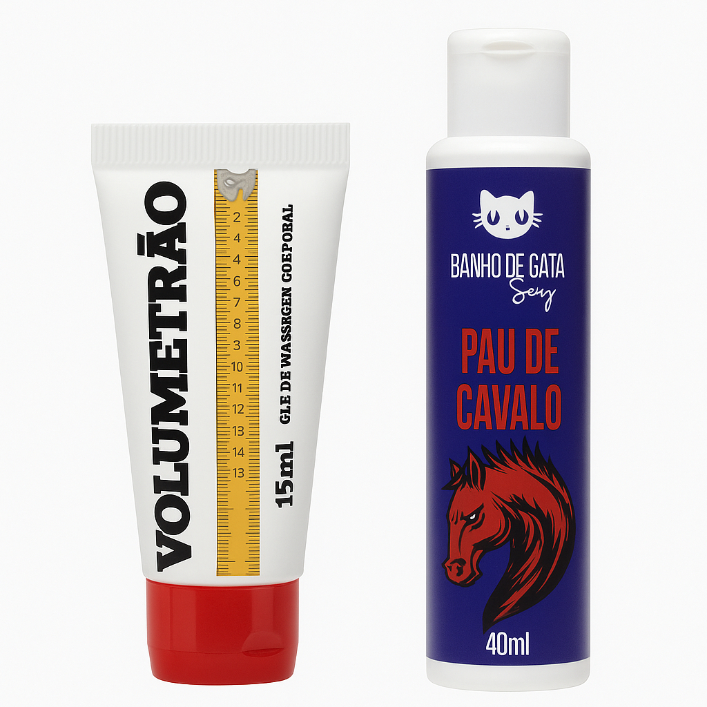 Kit Durão Gel Pau de Cavalo + Durão Gel Volumetr