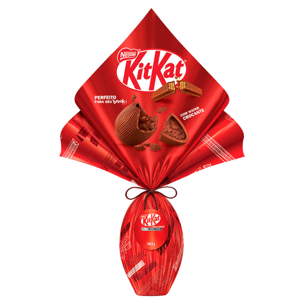 Ovo de Pascoa Nestle Kit Kat Com Wafer Crocante 33