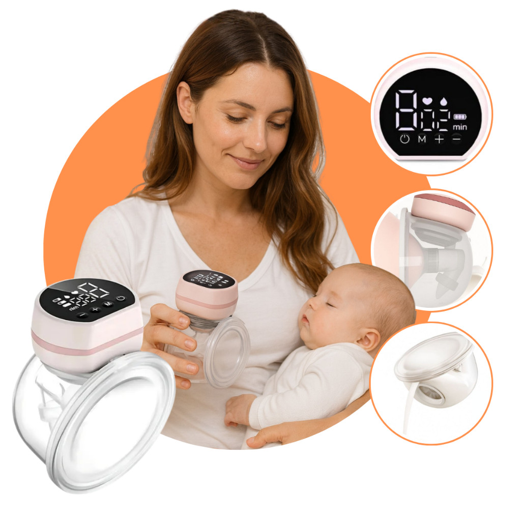 Bomba De Tirar Leite Materno Portátil Recarregáv