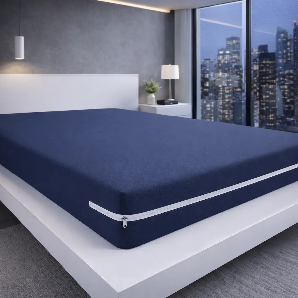 Capa De Colchão Casal Malha Gel com Ziper Proteto