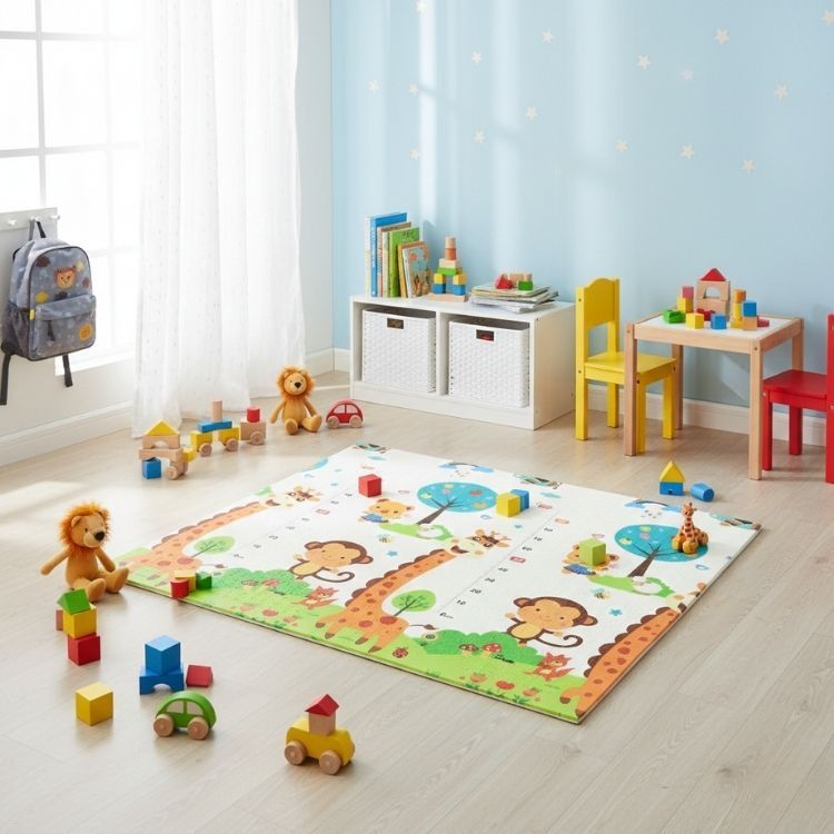 Tapete Emborrachado Infantil Térmico Antiderrapan