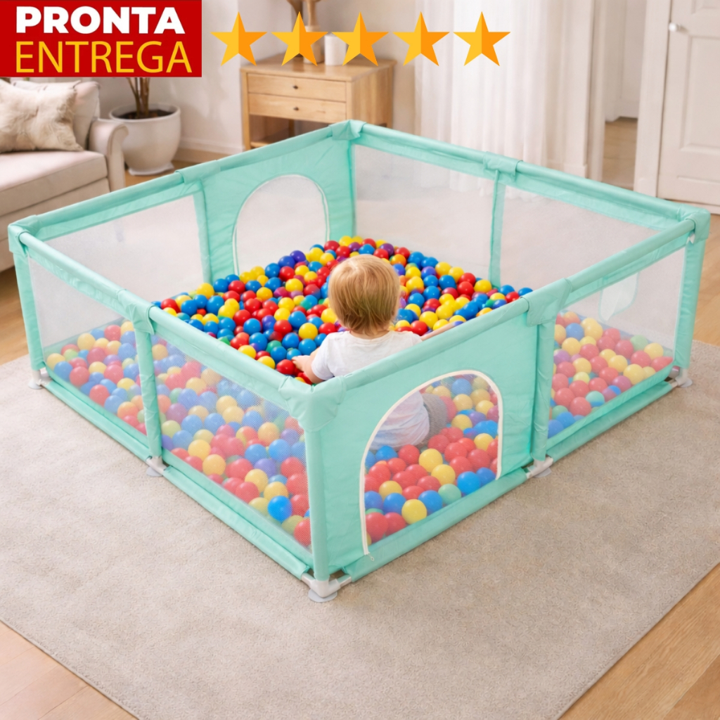 Cercadinho Chiqueirinho Grande Para Bebê Infantil