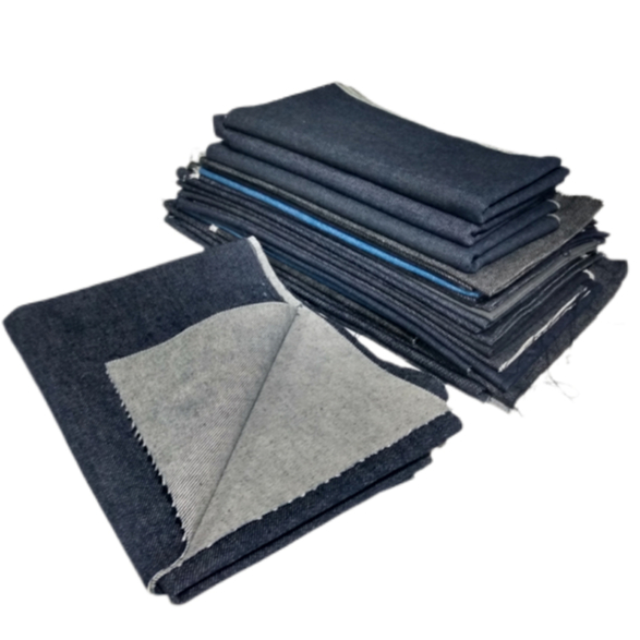 1 kg jeans p/ artesanatos retalhos pequenos a part