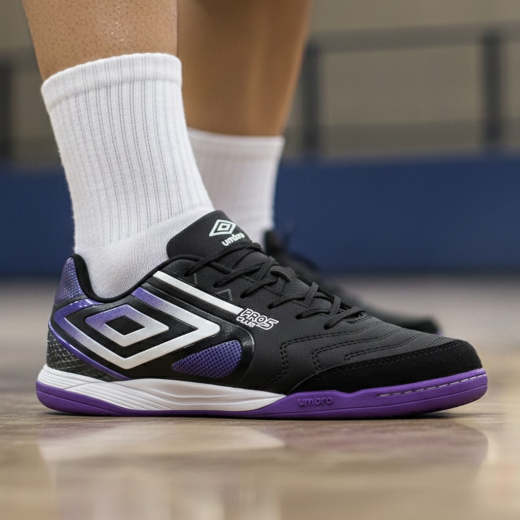 Chuteira Futsal Umbro Pro 5 Bump Club Billy Br Ten