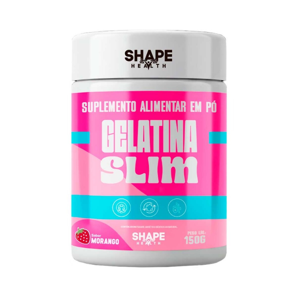 Gelatina Slim 150g Original Sabor Morango Loja Ofi