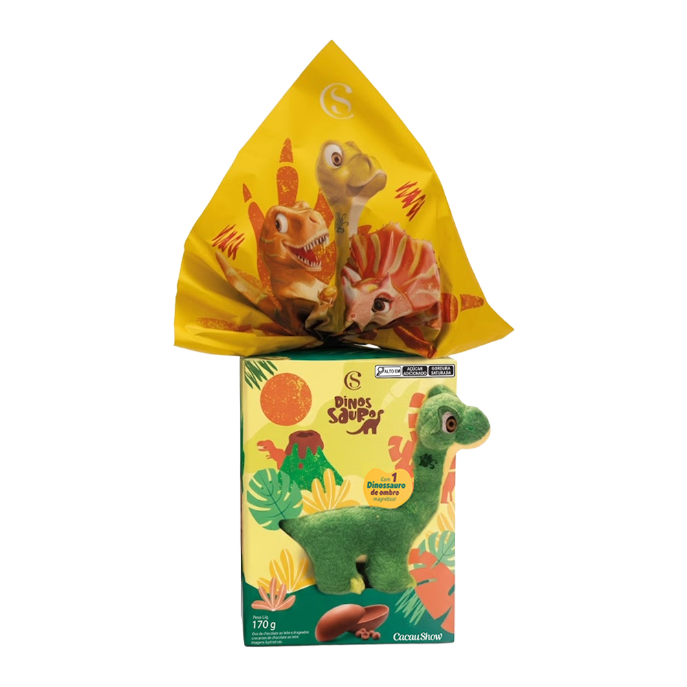 Ovo de Páscoa Pelúcia de Ombro Dylan com Imã Ca