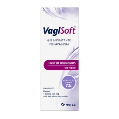 VAGISOFT 30G – HIDRATANTE INTRAVAGINAL COM 1