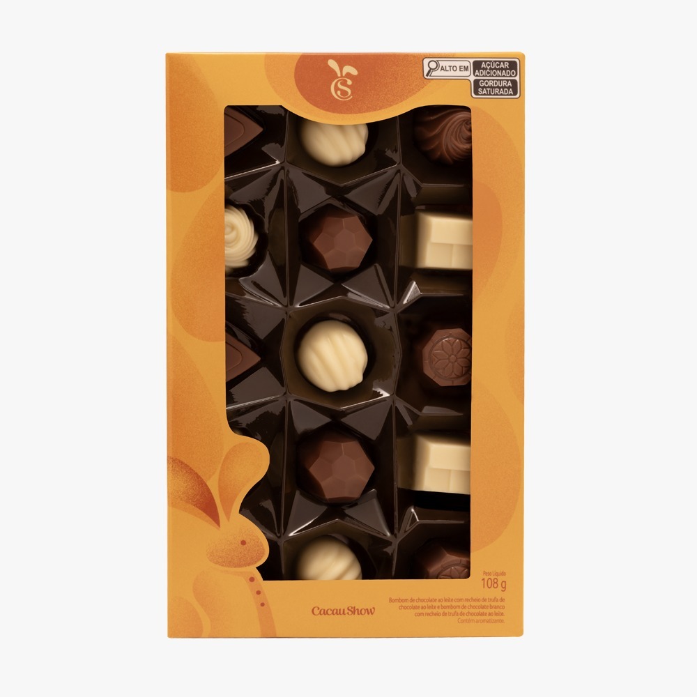 Caixa de Bombons Mini Show Classicos Sortidos caca