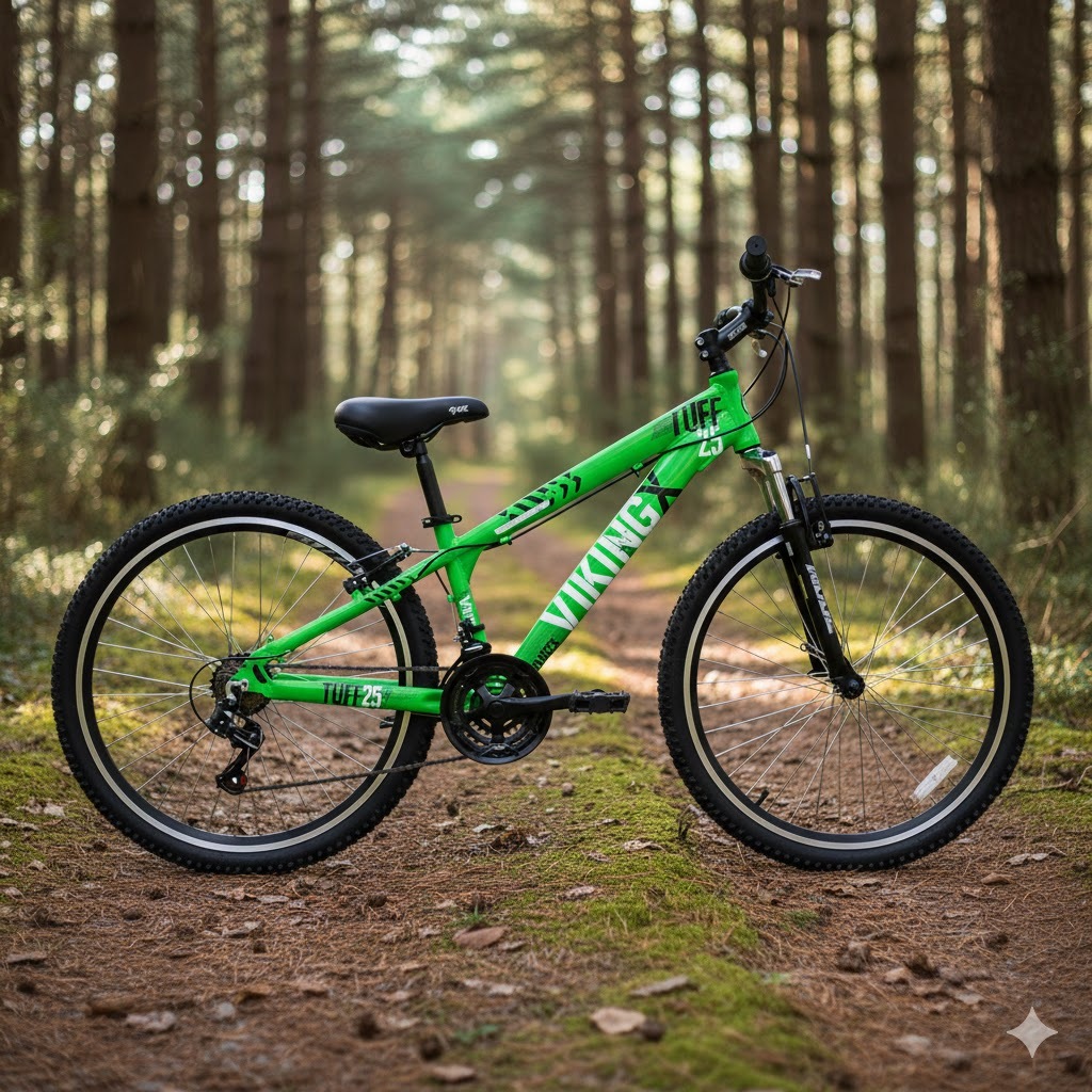 Bicicleta Vikingx Tuff 25 Grau Aro 26 Alumínio 21