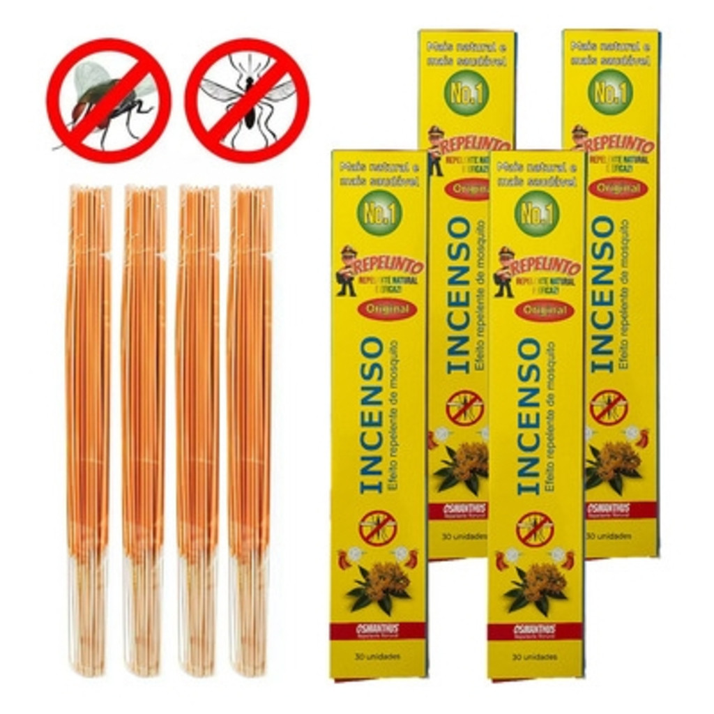 Kit Palitos Incenso Repelente mata mosquito / Frag