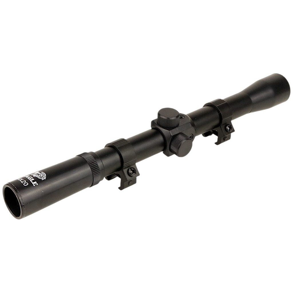 Luneta Eagle 4×20 com Suporte (Mount) 11mm