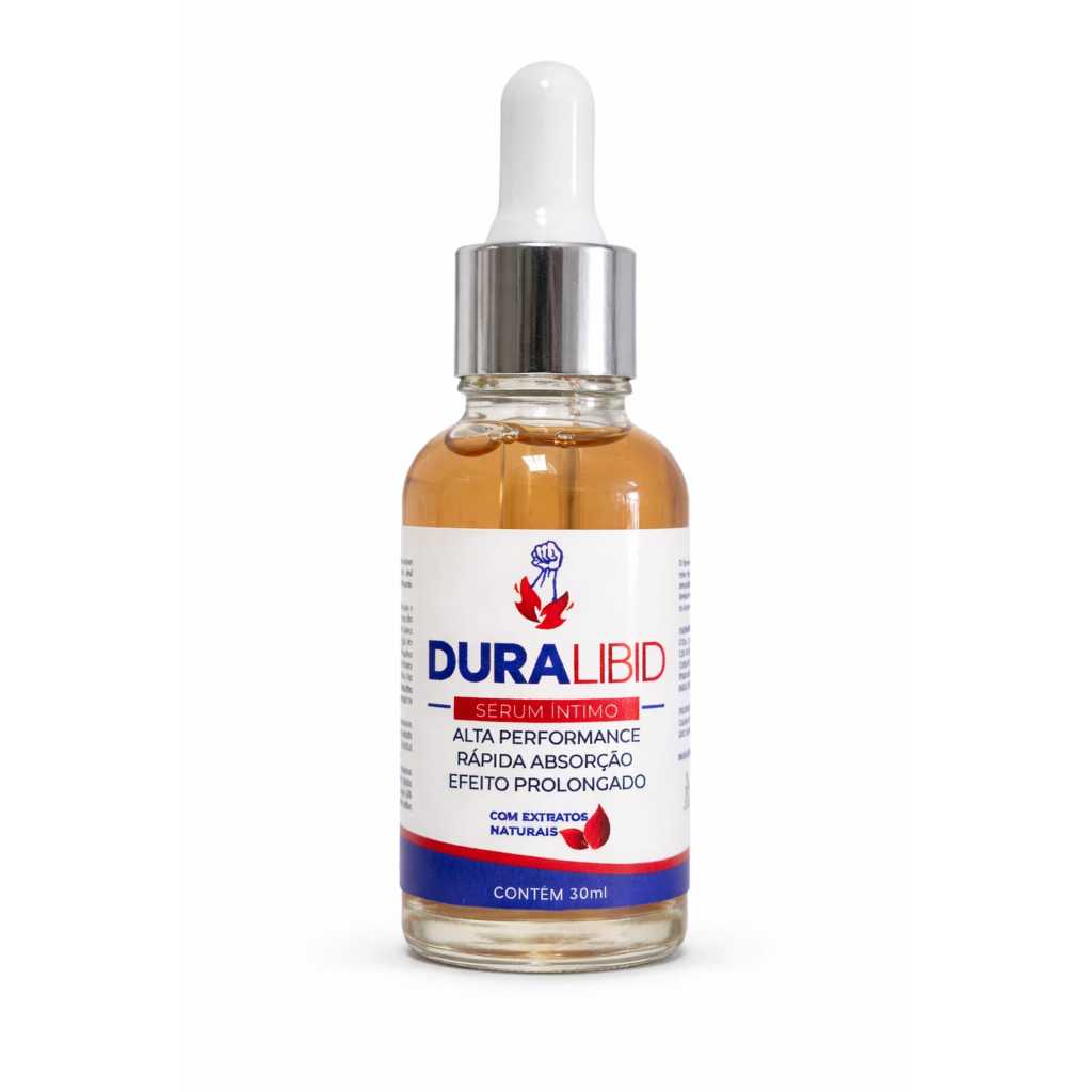 Duralibid Sérum 30ml Homens Vigor Desempenho Uso 