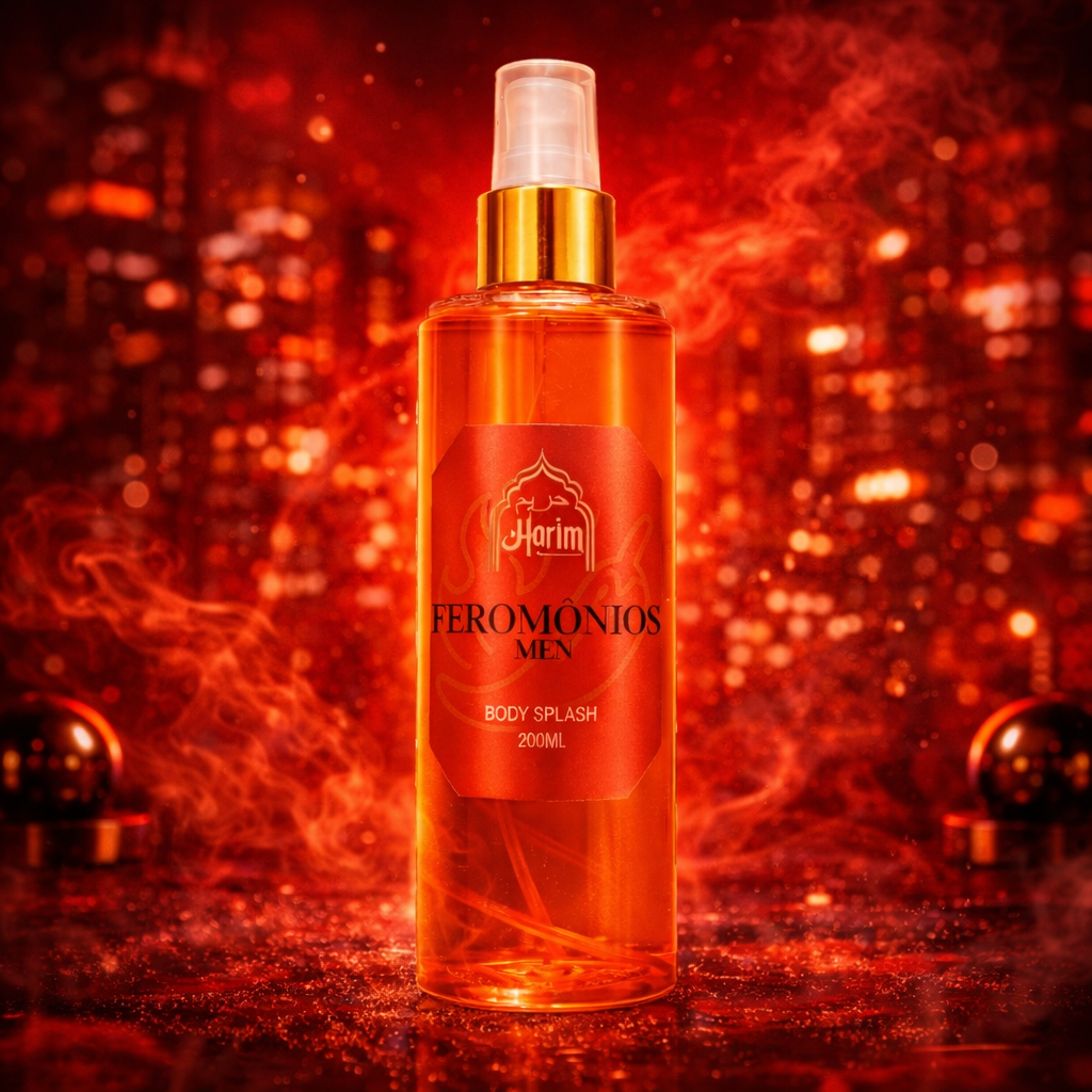 Perfume Feromônios Body Splash Masculino 200ml Ha