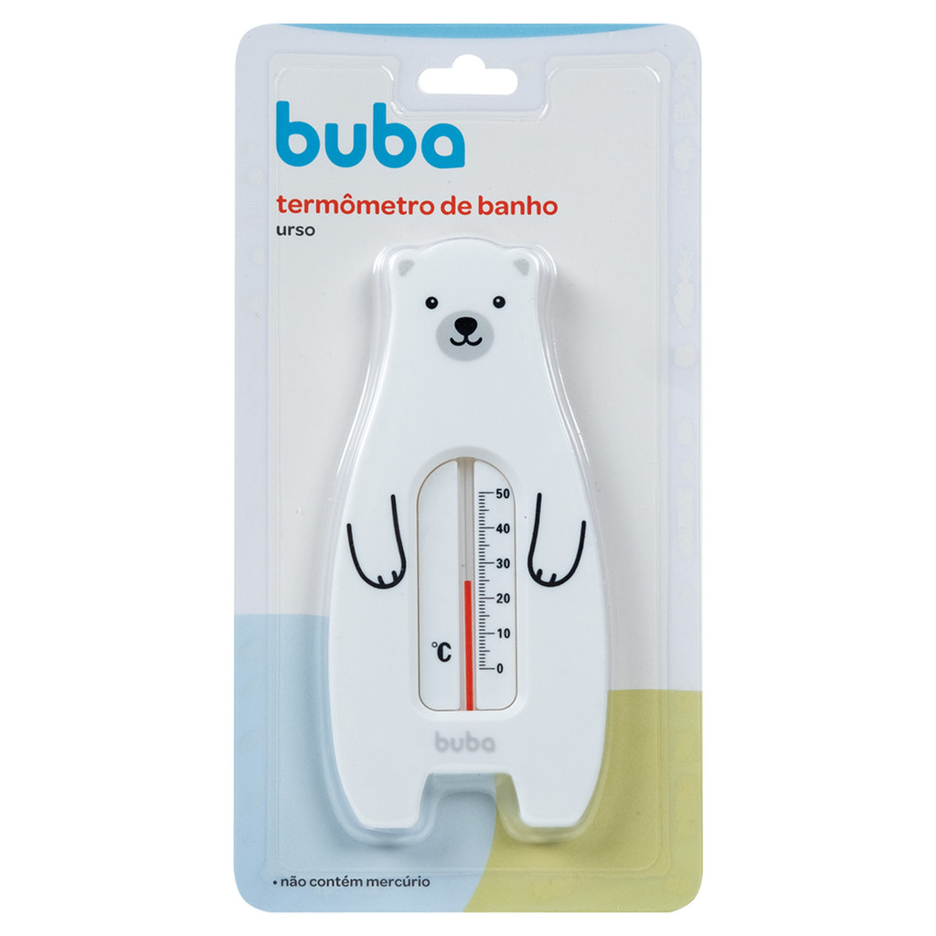 Termômetro de Banheira Buba Banho Do Bebê Ursinh
