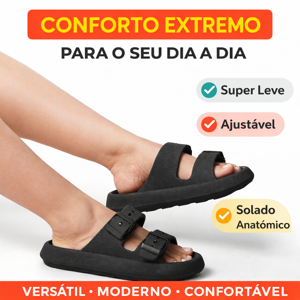 Slide Birken E.V.A Nuvem Conforto Extremo Feminino