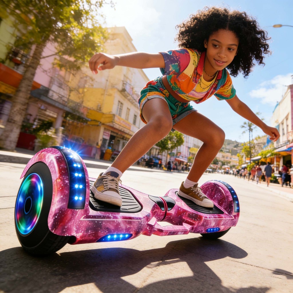 Hoverboard Elétrico Bivolt – Infantil E Adu