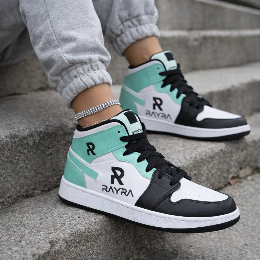 Tênis Rayra Sneaker Cano Alto Masculino e Feminin