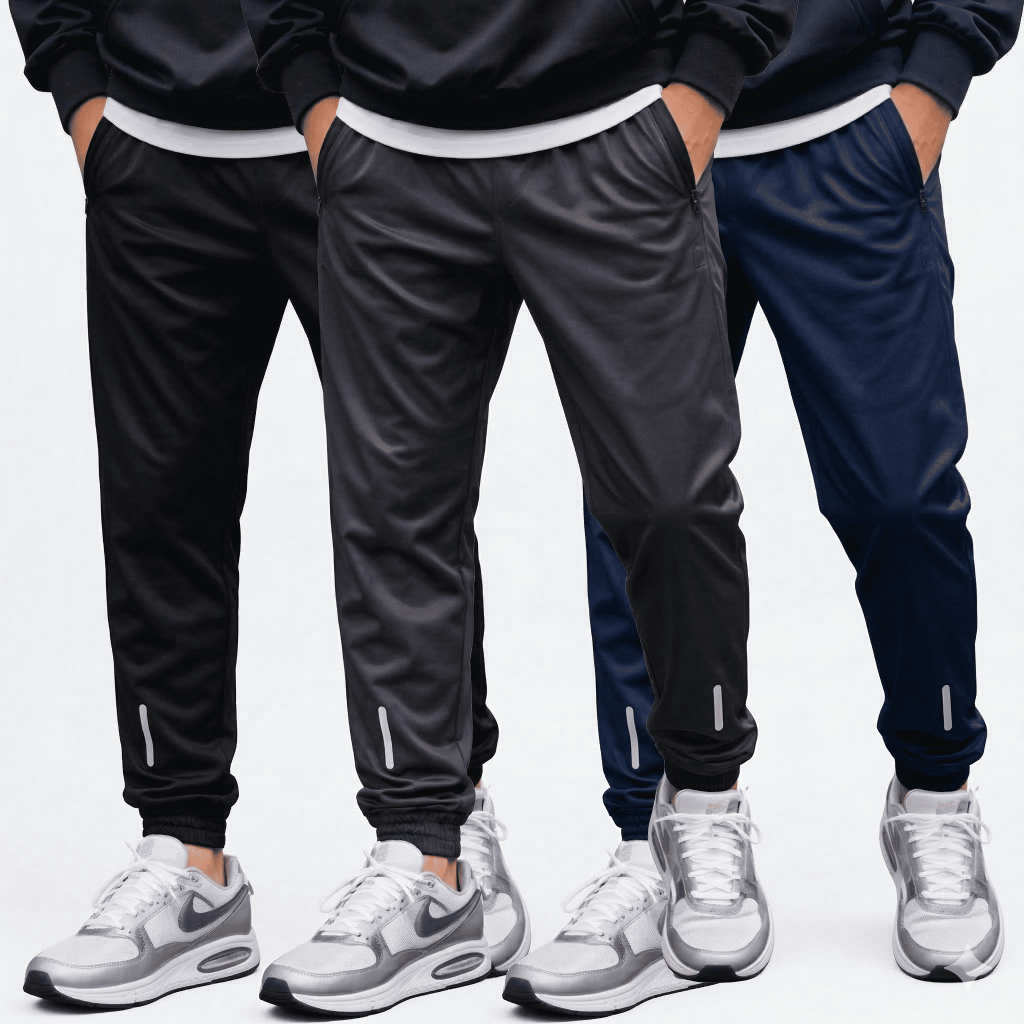 Kit 3 Calça Jogger Masculina Slim Fit Treino Corr