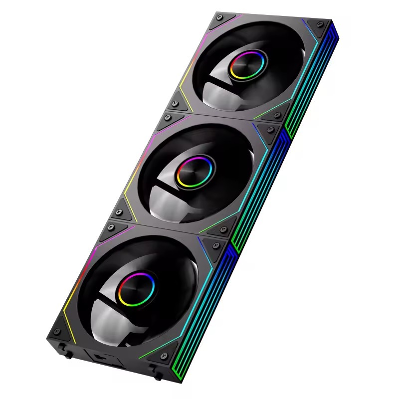 Kit 3 Cooler Fan Magnéticas Reverse Argb Prism Pr
